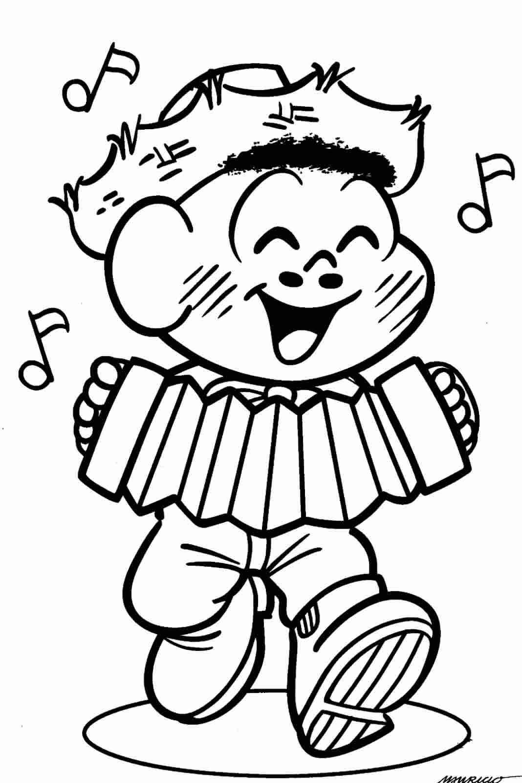 Desenho de Cascao Desenho Colorir Imprimir 09