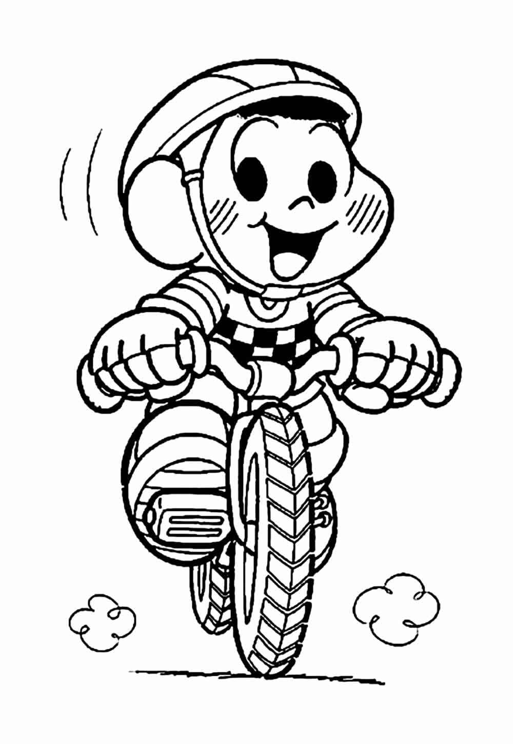 Desenho de Cascao Desenho Colorir Imprimir 12