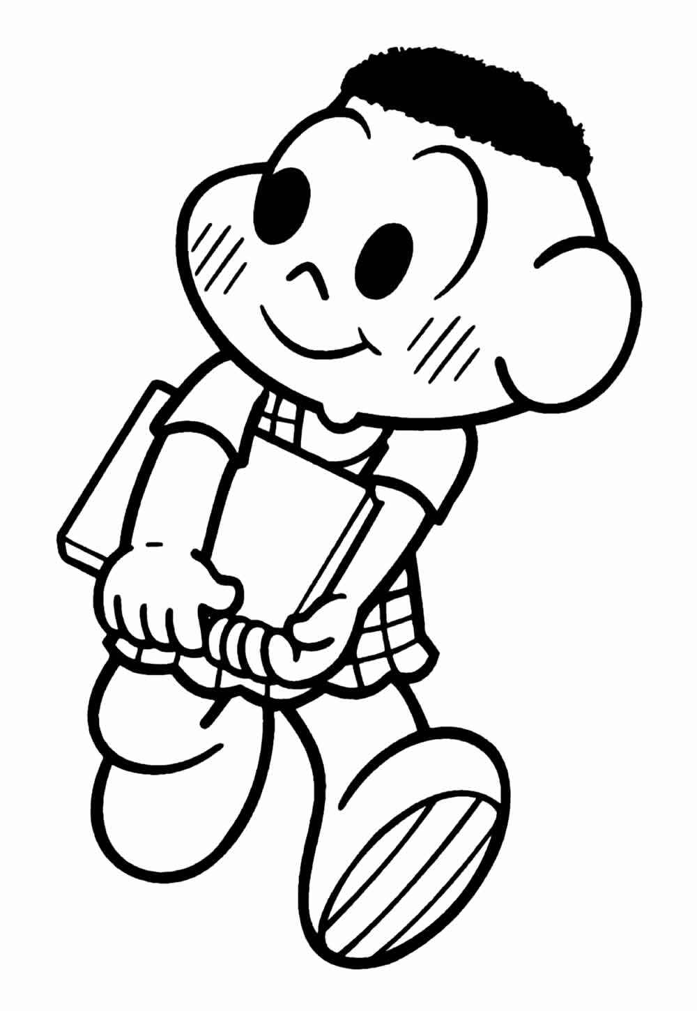 Desenho de Cascao Desenho Colorir Imprimir 18