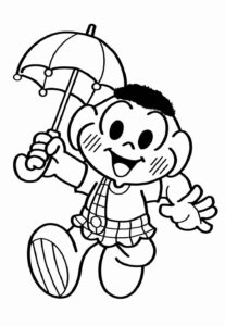 Desenho de Cascao Desenho Colorir Imprimir 20