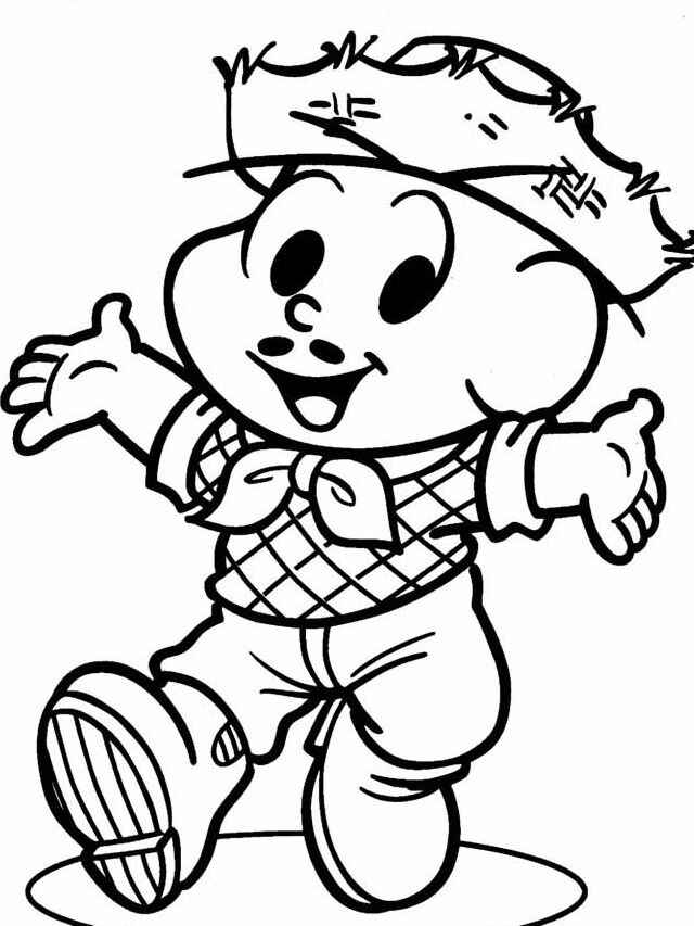 Desenho de Cebolinha Desenho Colorir Imprimir 02