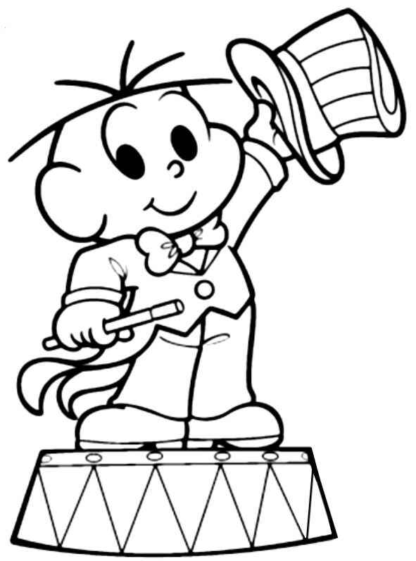 Desenho de Cebolinha Desenho Colorir Imprimir 05