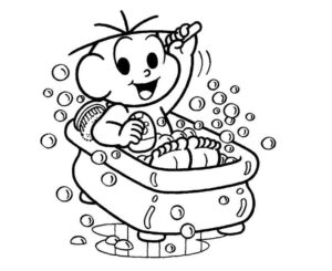 Desenho de Cebolinha Desenho Colorir Imprimir 08