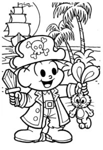 Desenho de Cebolinha Desenho Colorir Imprimir 09