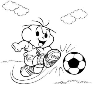 Desenho de Cebolinha Desenho Colorir Imprimir 12