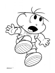 Desenho de Cebolinha Desenho Colorir Imprimir 14