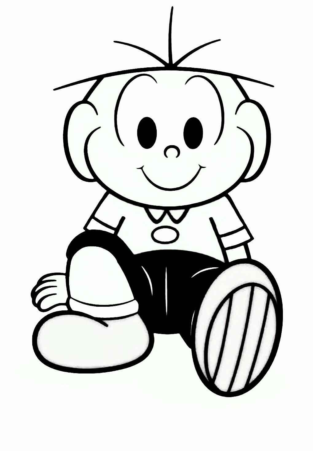 Desenho de Cebolinha Desenho Colorir Imprimir 16