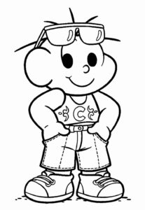 Desenho de Cebolinha Desenho Colorir Imprimir 21