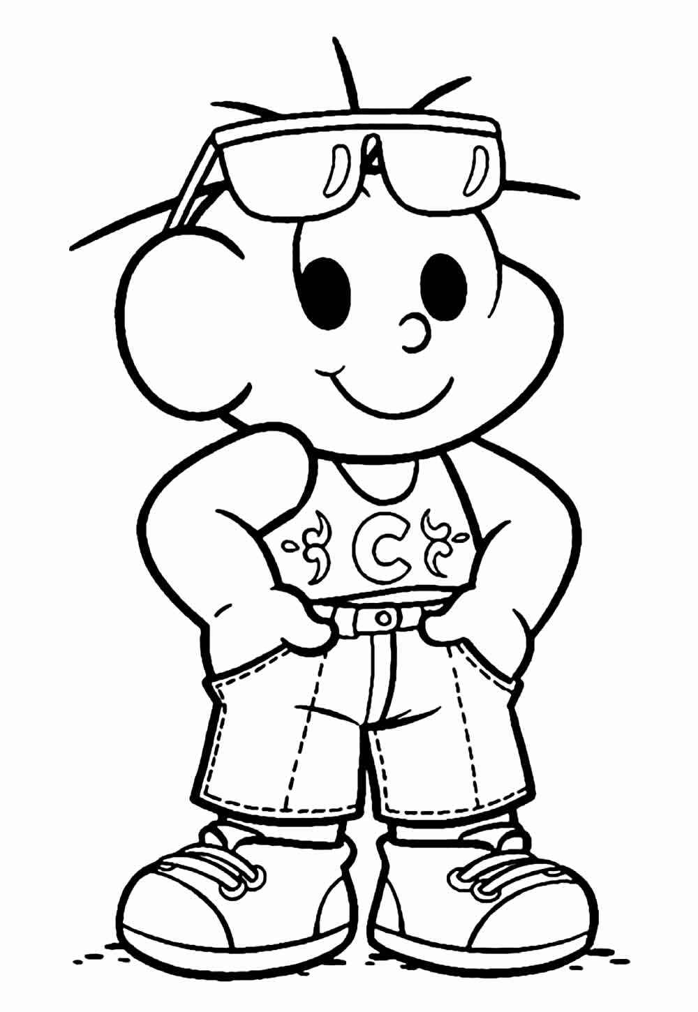 Desenho de Cebolinha Desenho Colorir Imprimir 21