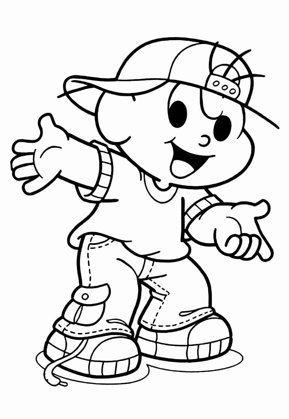 Desenho de Cebolinha Desenho Colorir Imprimir 22