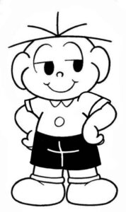 Desenho de Cebolinha Desenho Colorir Imprimir 32