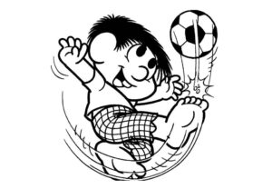 Desenho de Chico Bento Desenho Colorir Imprimir 03