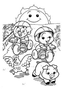 Desenho de Chico Bento Desenho Colorir Imprimir 05