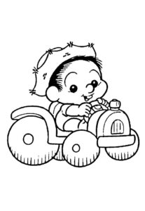 Desenho de Chico Bento Desenho Colorir Imprimir 07