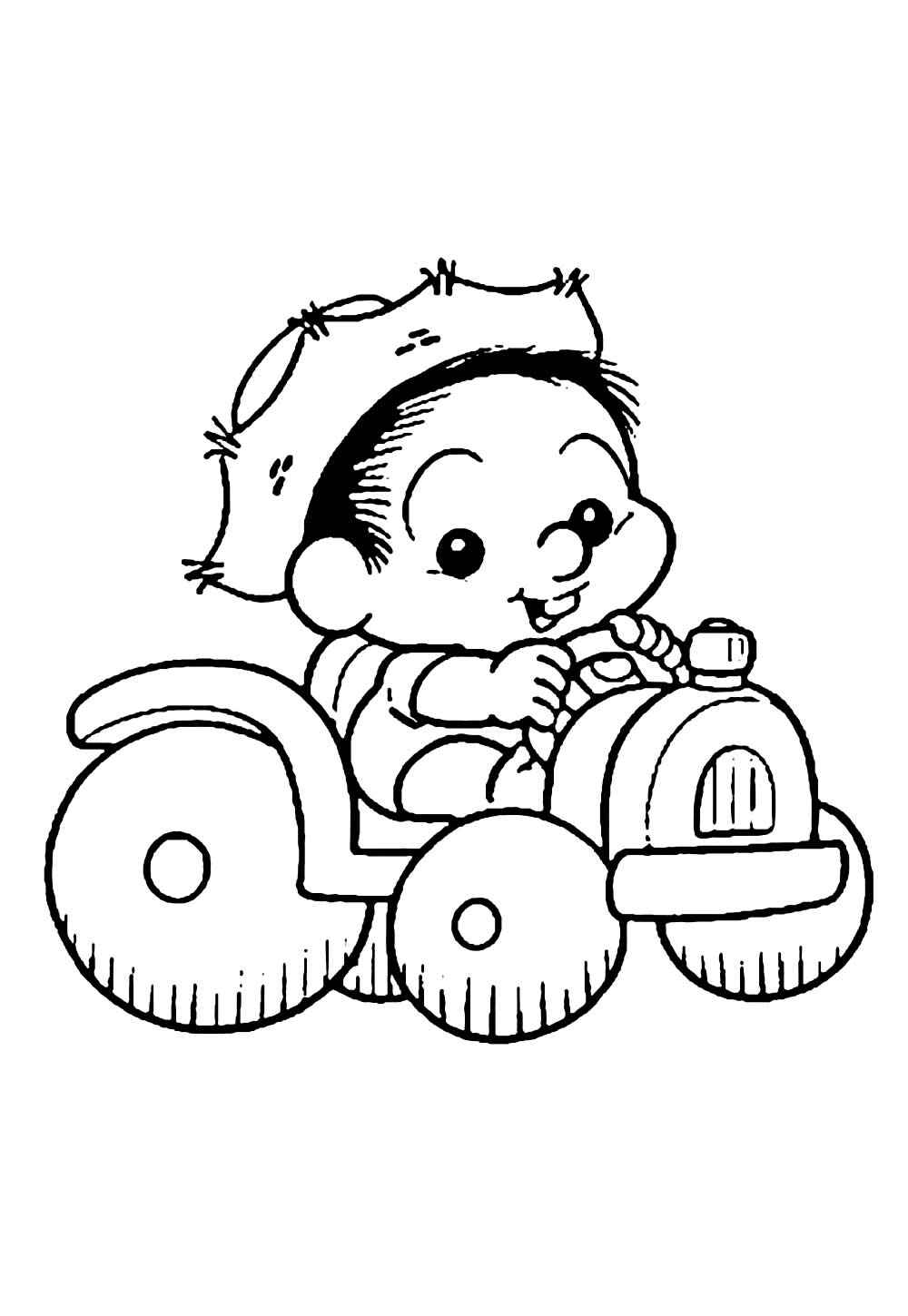 Desenho de Chico Bento Desenho Colorir Imprimir 07