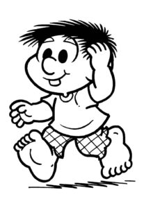 Desenho de Chico Bento Desenho Colorir Imprimir 09