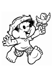 Desenho de Chico Bento Desenho Colorir Imprimir 10