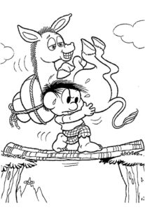 Desenho de Chico Bento Desenho Colorir Imprimir 13