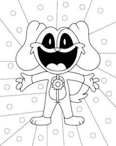 Desenho de Dogday Poppy Playtime Desenho Colorir Imprimir 10