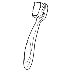 Desenho de Escova De Dente Desenho Colorir Imprimir 14