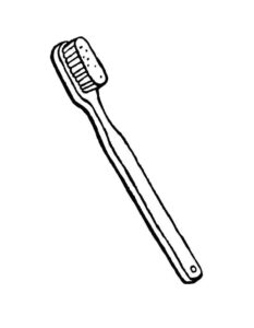 Desenho de Escova De Dente Desenho Colorir Imprimir 15