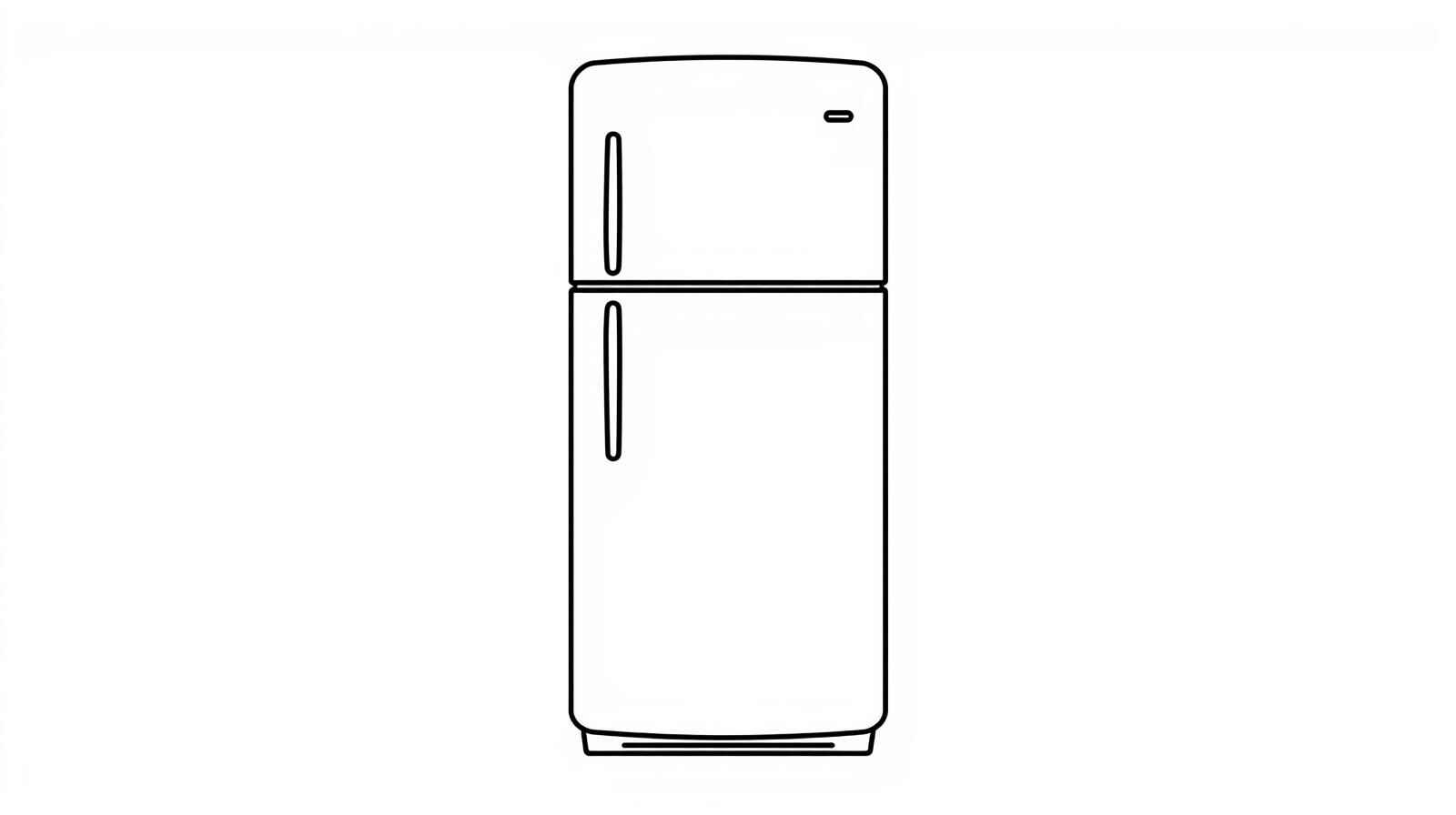 Geladeira Desenho Colorir Imprimir 36