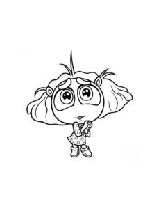 Desenho de Inveja Divertidamente Desenho Colorir Imprimir 2