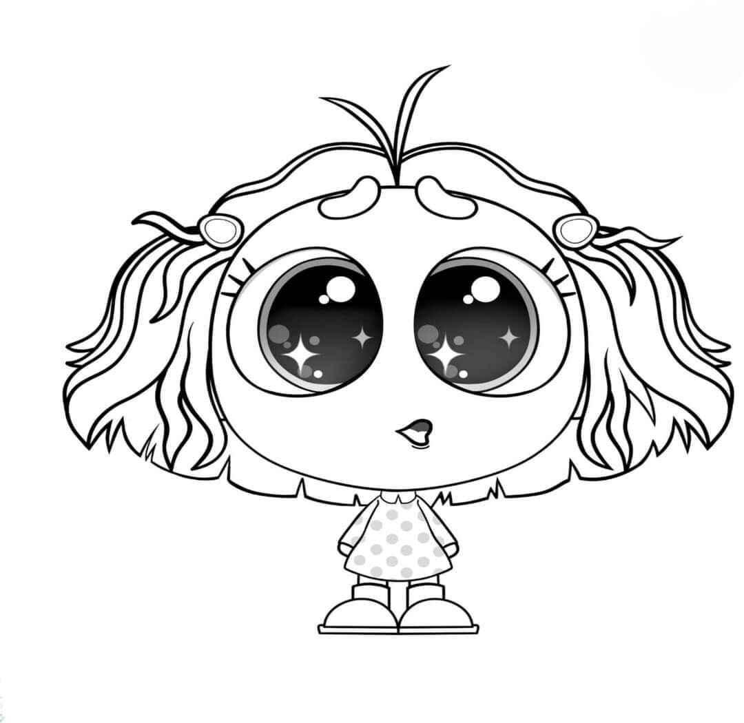 Desenho de Inveja Divertidamente Desenho Colorir Imprimir 3