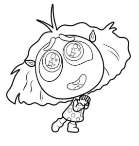 Desenho de Inveja Divertidamente Desenho Colorir Imprimir 5