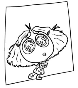 Desenho de Inveja Divertidamente Desenho Colorir Imprimir 7