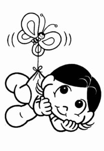 Desenho de Magali Desenho Colorir Imprimir 09