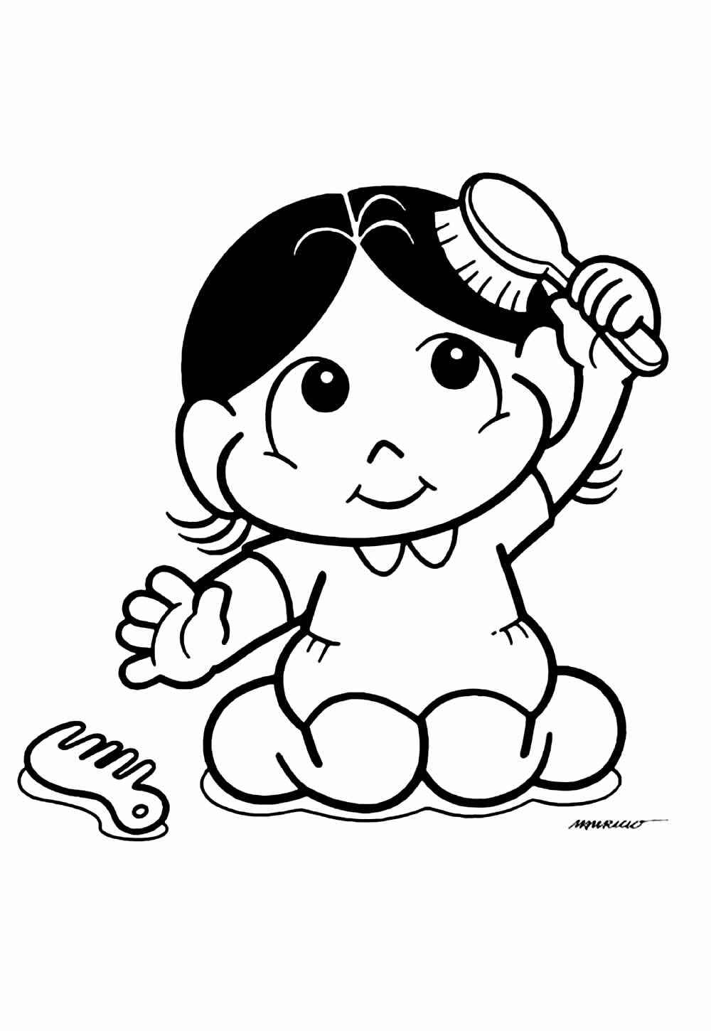 Desenho de Magali Desenho Colorir Imprimir 10