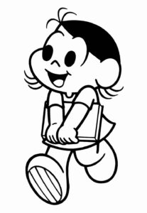 Desenho de Magali Desenho Colorir Imprimir 13