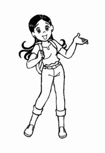 Desenho de Magali Desenho Colorir Imprimir 20