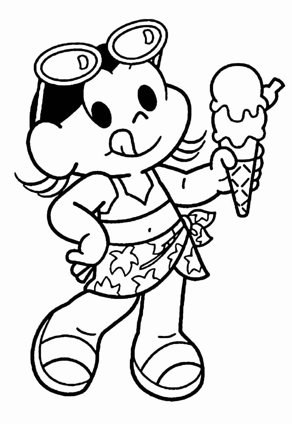 Desenho de Magali Desenho Colorir Imprimir 21