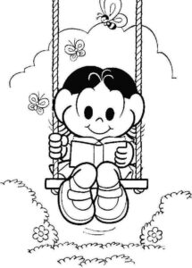 Desenho de Magali Desenho Colorir Imprimir 25