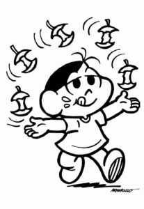 Desenho de Magali Desenho Colorir Imprimir 29