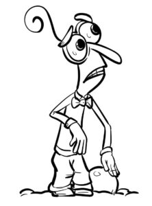 Desenho de Medo Divertidamente Desenho Colorir Imprimir 10