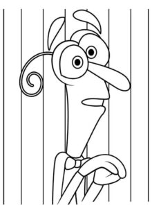 Desenho de Medo Divertidamente Desenho Colorir Imprimir 13