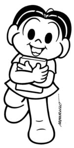 Desenho de Monica Desenho Colorir Imprimir 01
