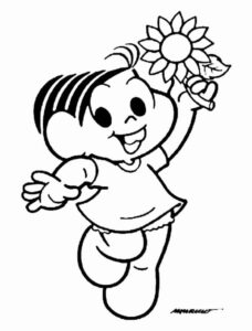Desenho de Monica Desenho Colorir Imprimir 05