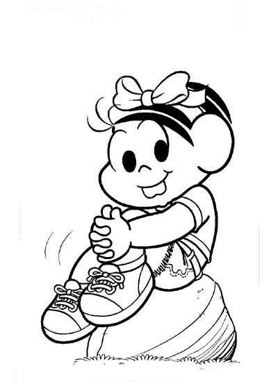 Desenho de Monica Desenho Colorir Imprimir 06