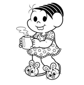 Desenho de Monica Desenho Colorir Imprimir 07