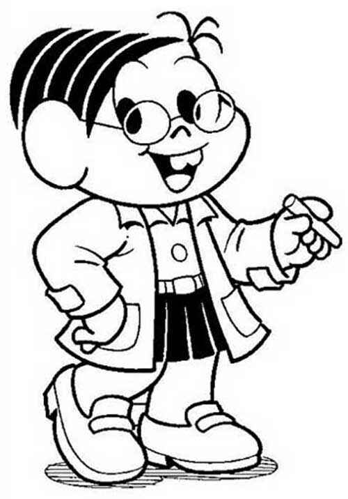 Desenho de Monica Desenho Colorir Imprimir 08