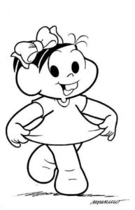 Desenho de Monica Desenho Colorir Imprimir 09