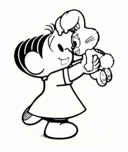 Desenho de Monica Desenho Colorir Imprimir 11