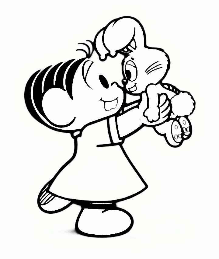 Desenho de Monica Desenho Colorir Imprimir 11