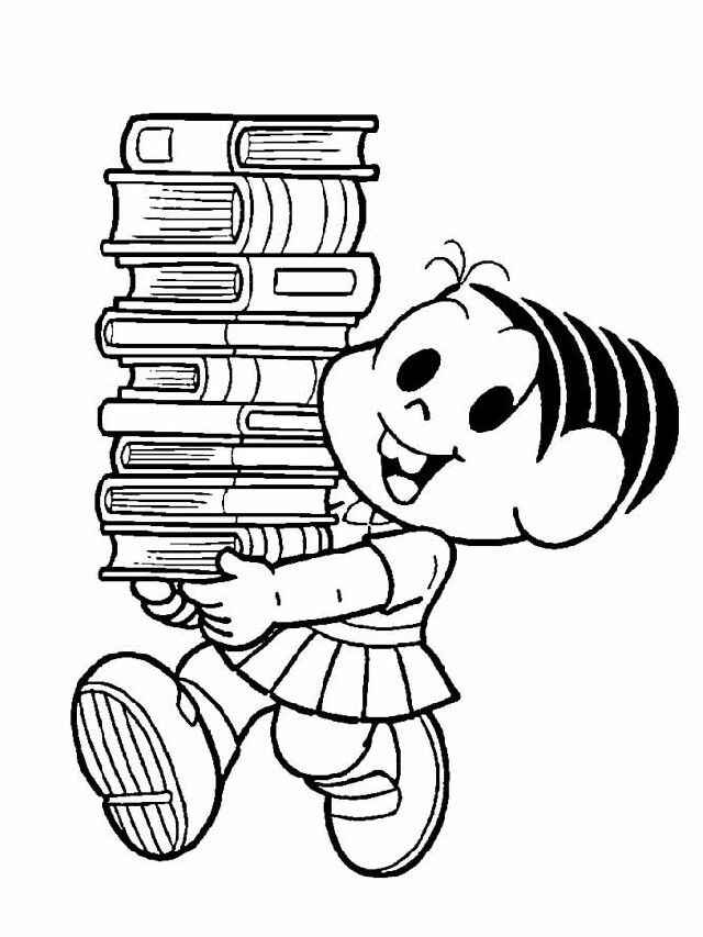 Desenho de Monica Desenho Colorir Imprimir 13