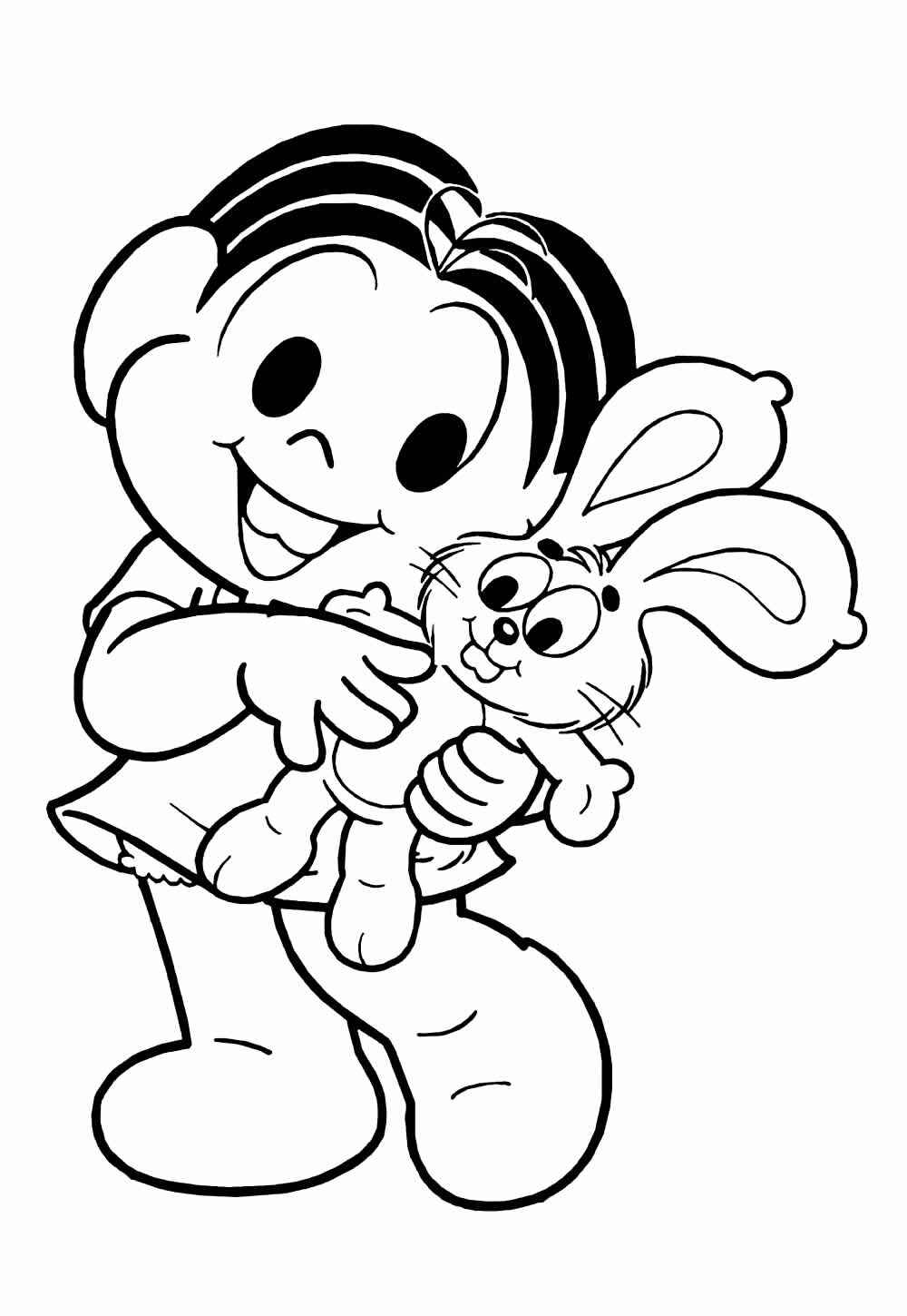 Desenho de Monica Desenho Colorir Imprimir 22