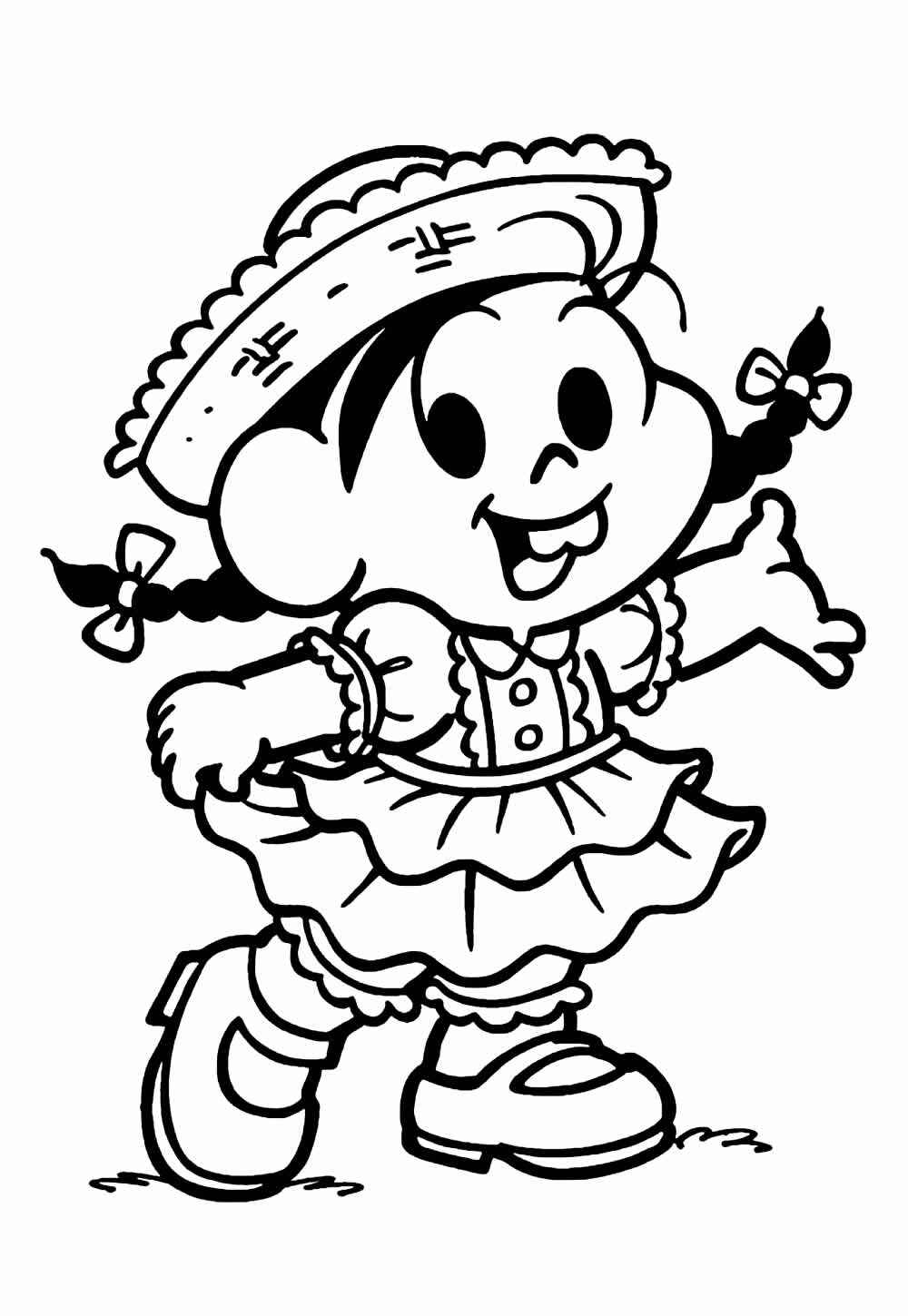 Desenho de Monica Desenho Colorir Imprimir 25